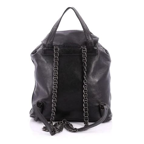 vintage prada calf leather with buckle|Prada backpacks for women.